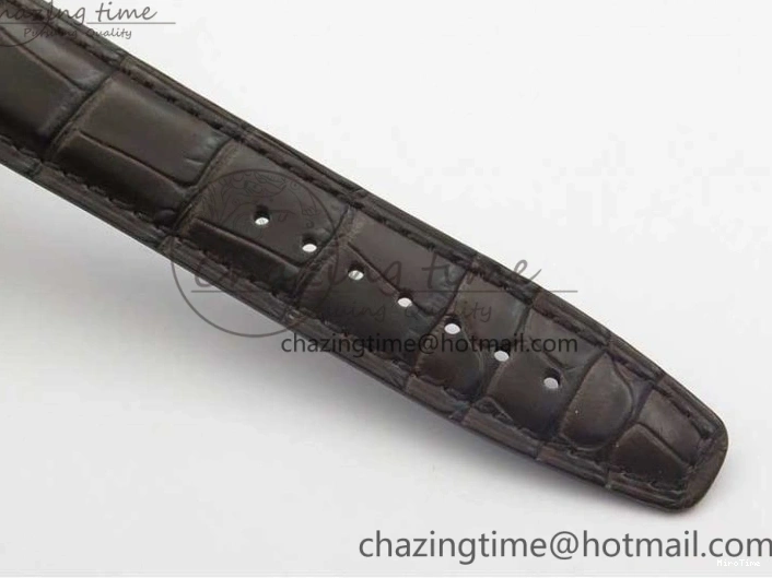 MIROTIME 0411 Efficient Portofino Chrono RG ZF 1:1 Best Edition White Dial on Brown Leather Strap A 7151